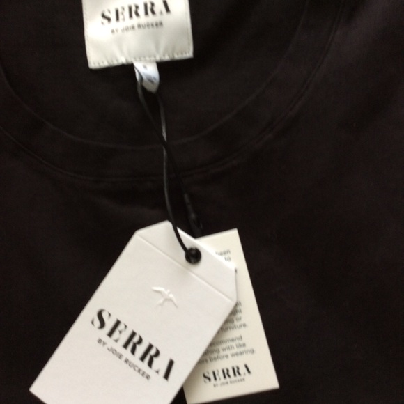 NWT Serra by Joie Rucker The Boy Tank in Black - Picture 10 of 11